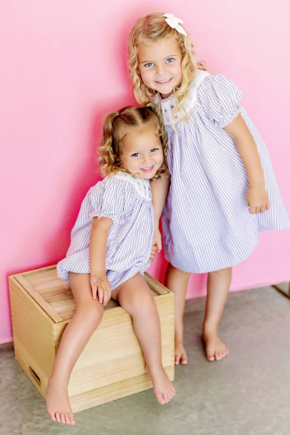 Poppy Kids Co. - Crayon Stripe Dress
