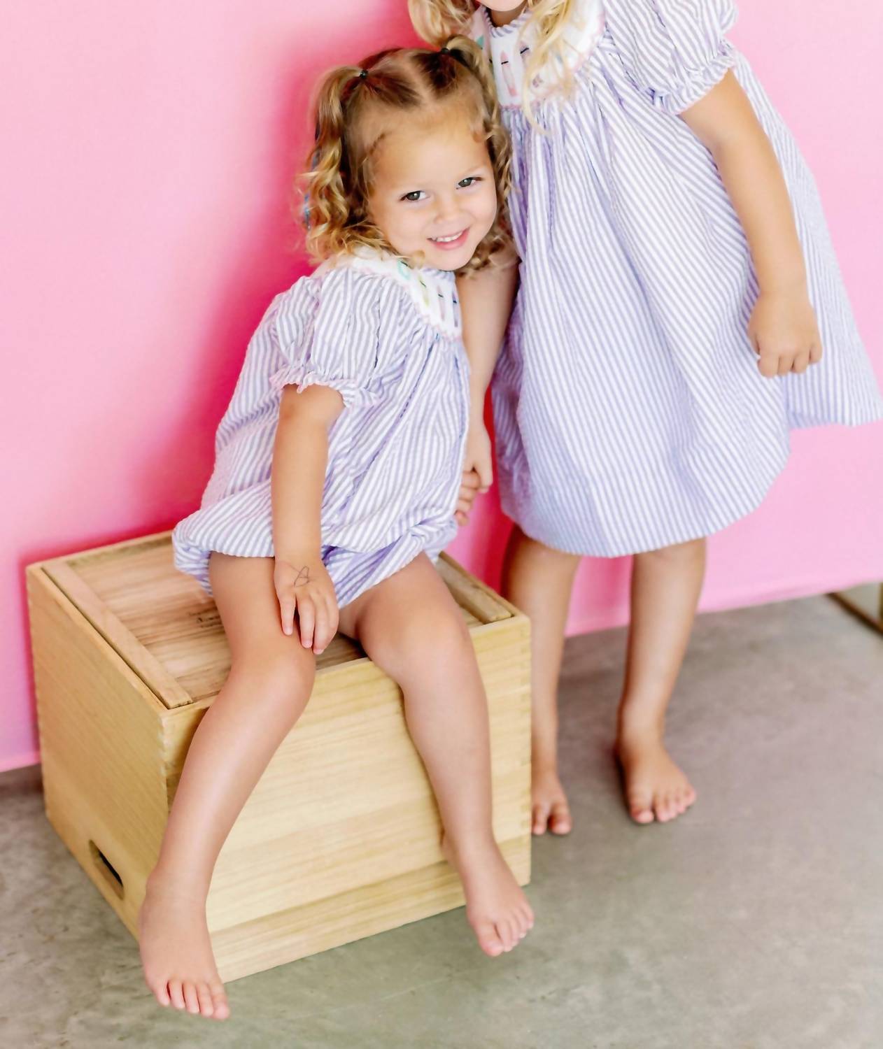 Poppy Kids Co. - Crayon Stripe Dress