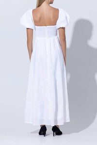 Lusana - Amy Linen Maxi Dress