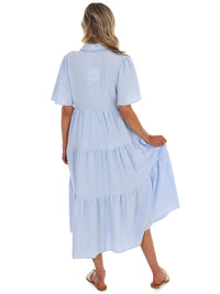 In February - Follow Your Arrow Button Down Midi Dress