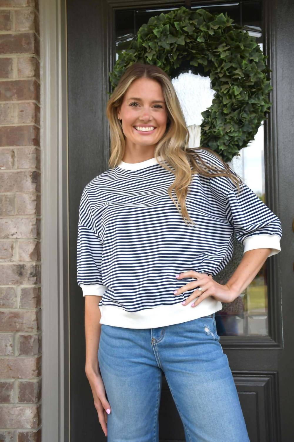 Zenana - Taylor Stripe Shirt