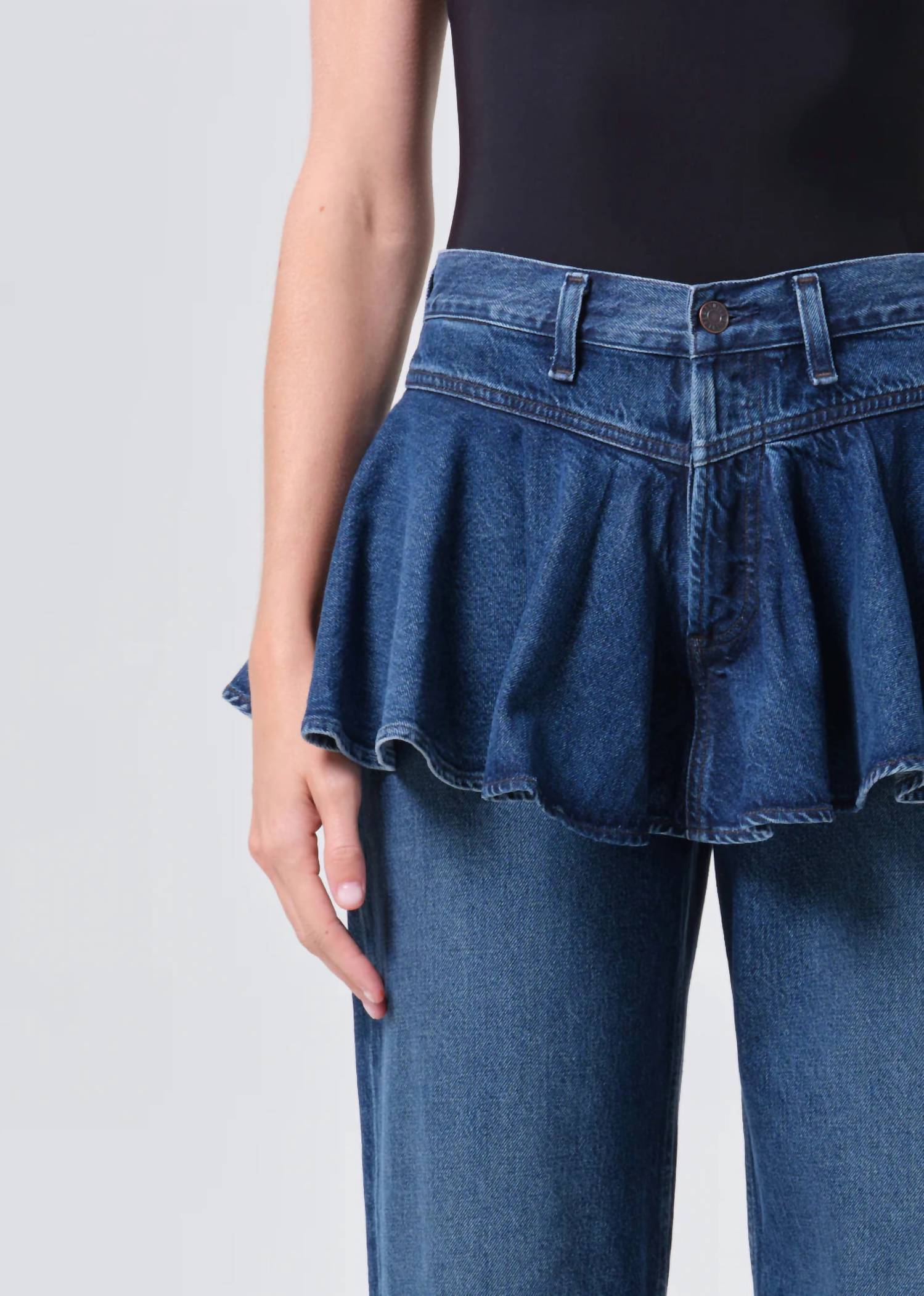 Agolde - Peplum Jean