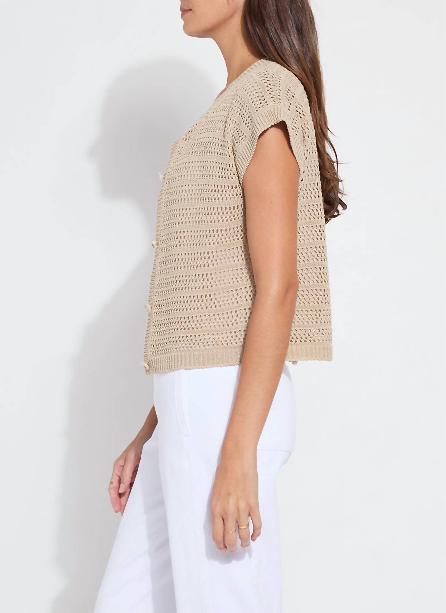 Lysse - Brisa Mesh Sleeveless Cardigan