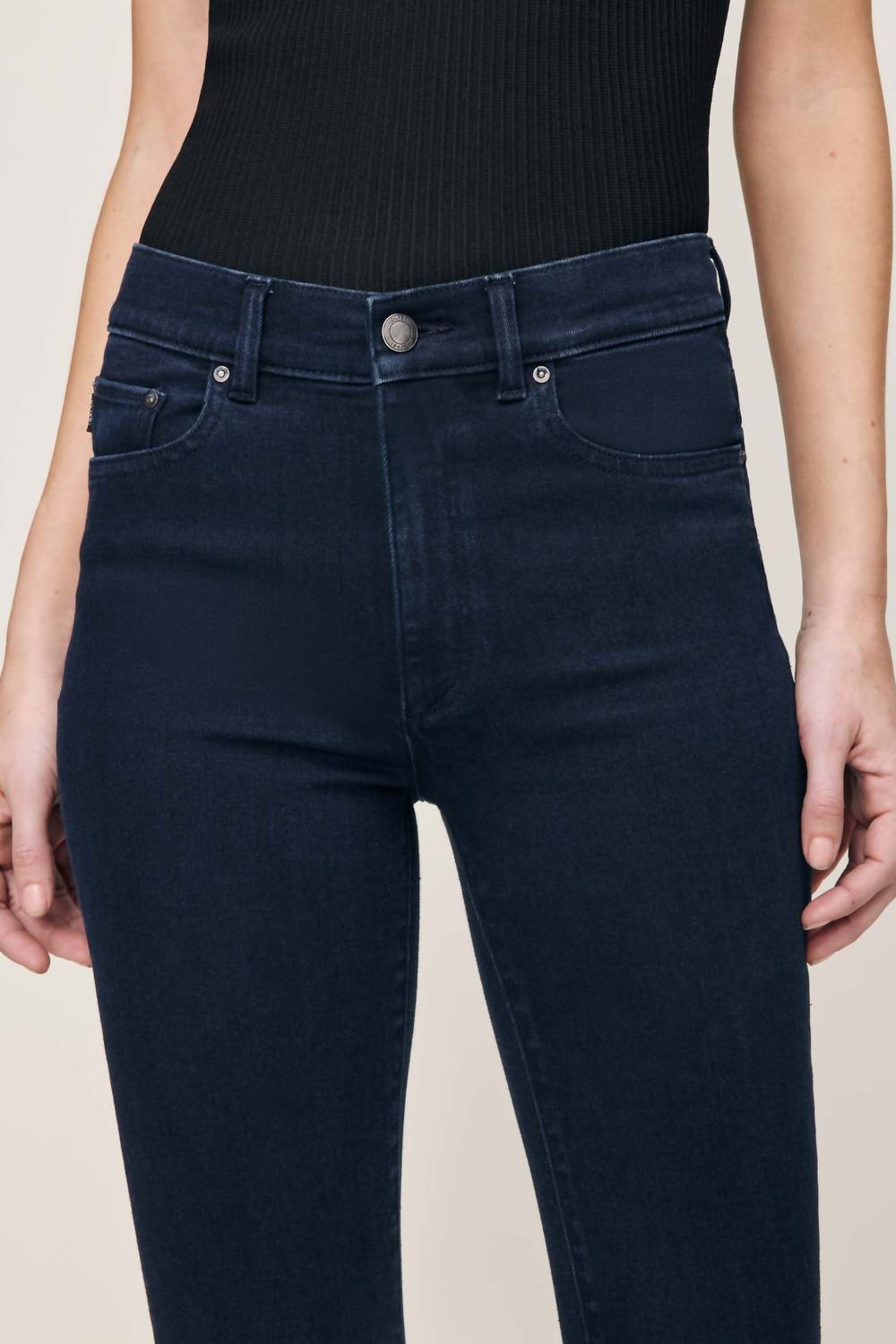 DL1961 - Women's Bridget High Rise Bootcut Jeans in flatiron - women's jeans - view 4