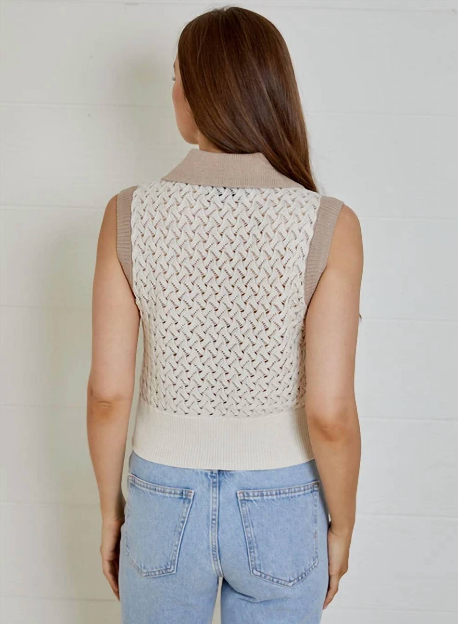 Dh New York - Marlene Sleeveless Polo Top
