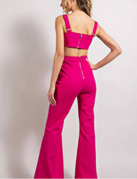 White Label - Denim Cutout Romper