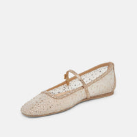 Dolce Vita - Women's Reyes Crystal Ballet Flat Shoes