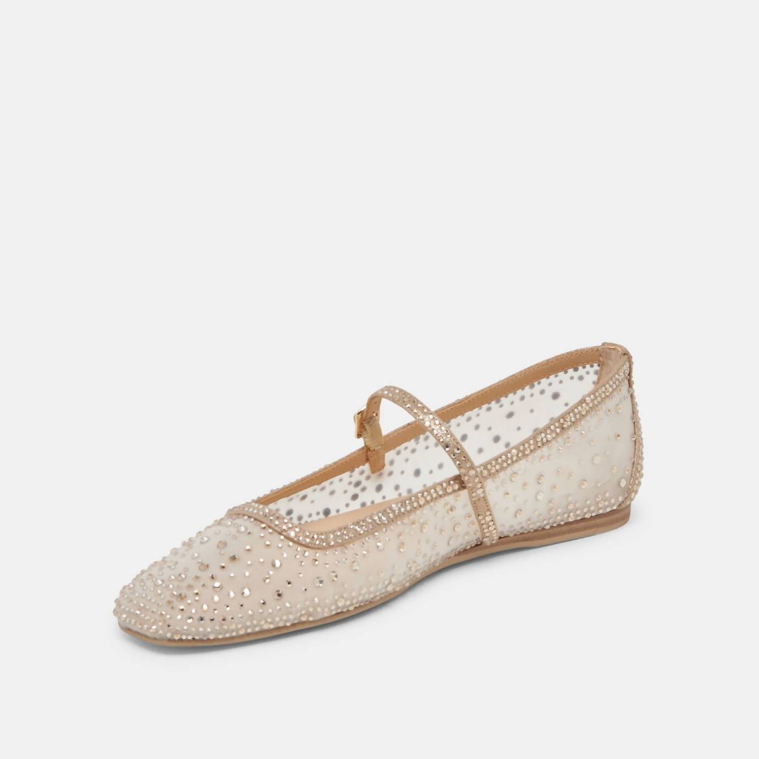 Dolce Vita - Women's Reyes Crystal Ballet Flat Shoes