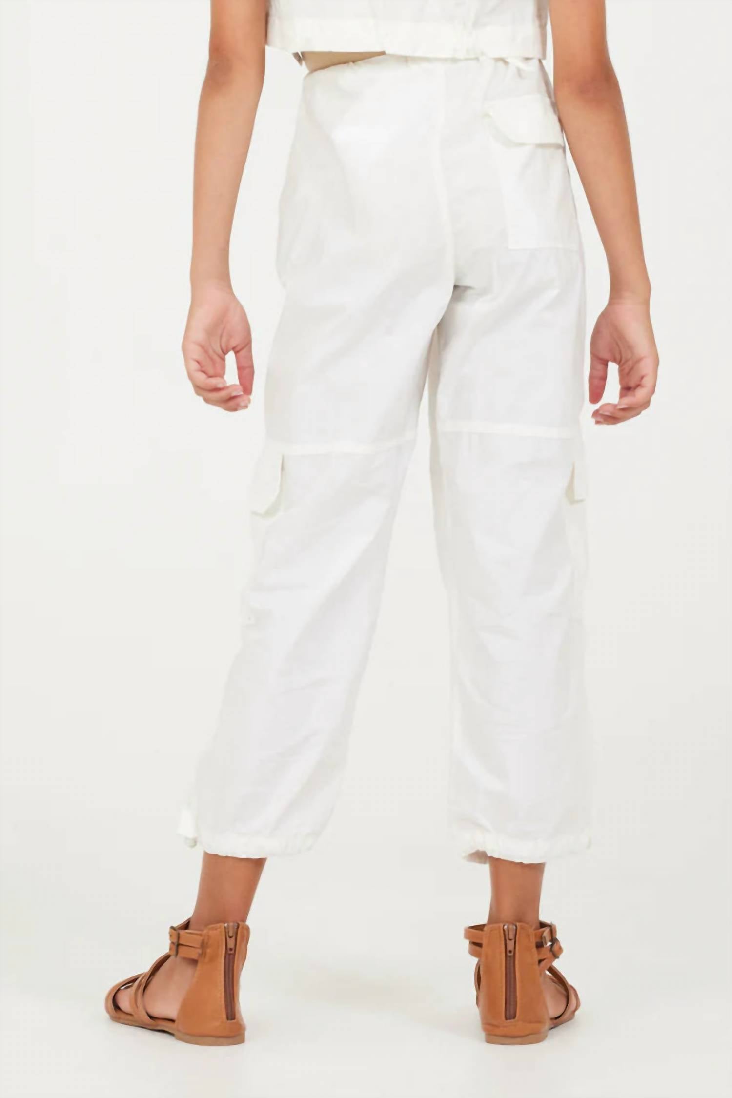 Vintage Havana - Oyster Parachute Pants