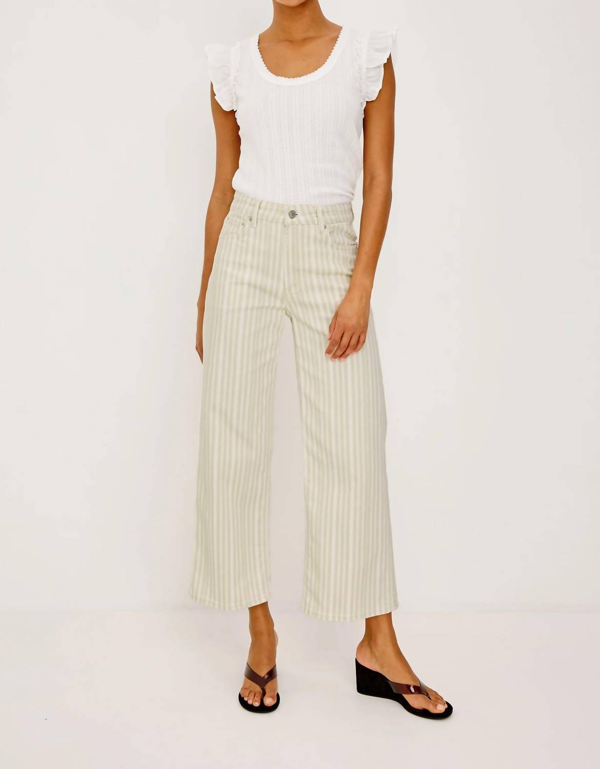 Rails - Giovanna Flutter Cap Sleeves Top