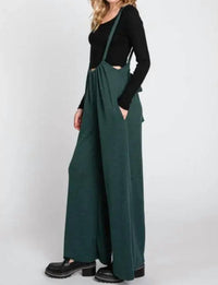 Final Touch - Knit Suspender Jumpsuit