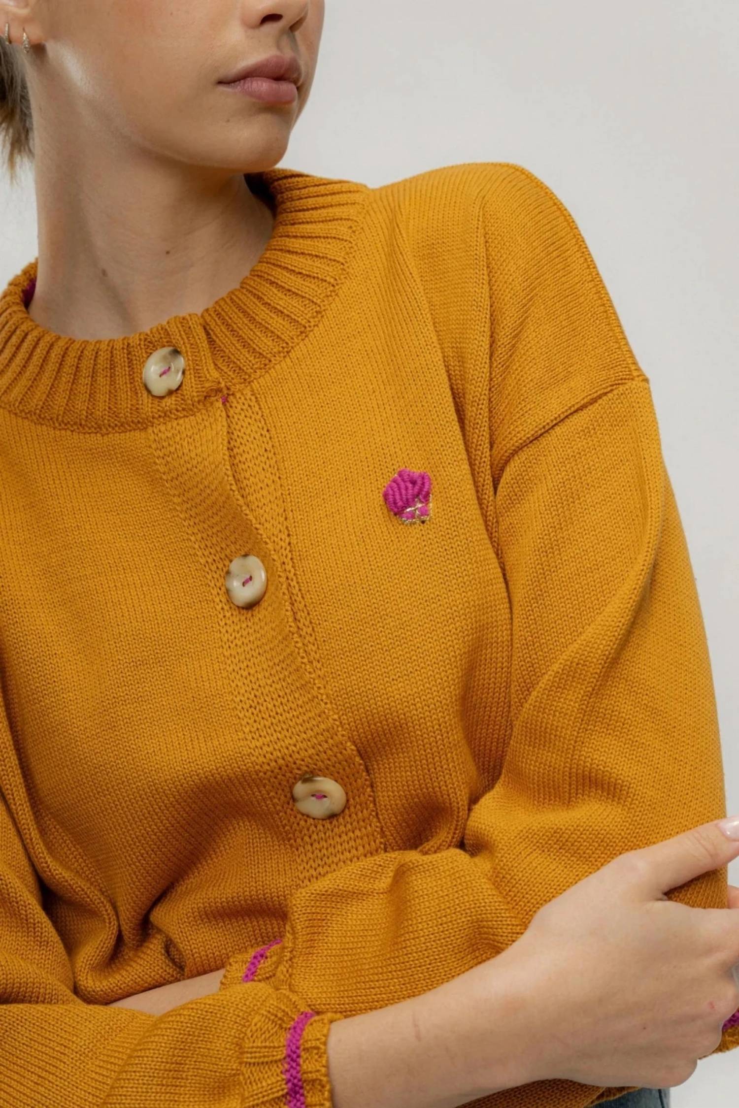 Savia - Terro Crewneck Cardigan
