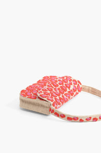 America & Beyond - Women's Leopard Shoulder Bag