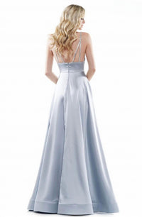 Colors Dress - A Line Satin Gown