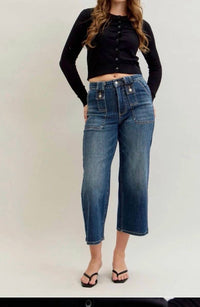 Judy Blue - High Waist Utility Pants