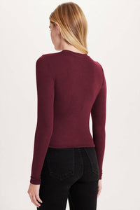Goldie - Wide Rib Crop Cardigan