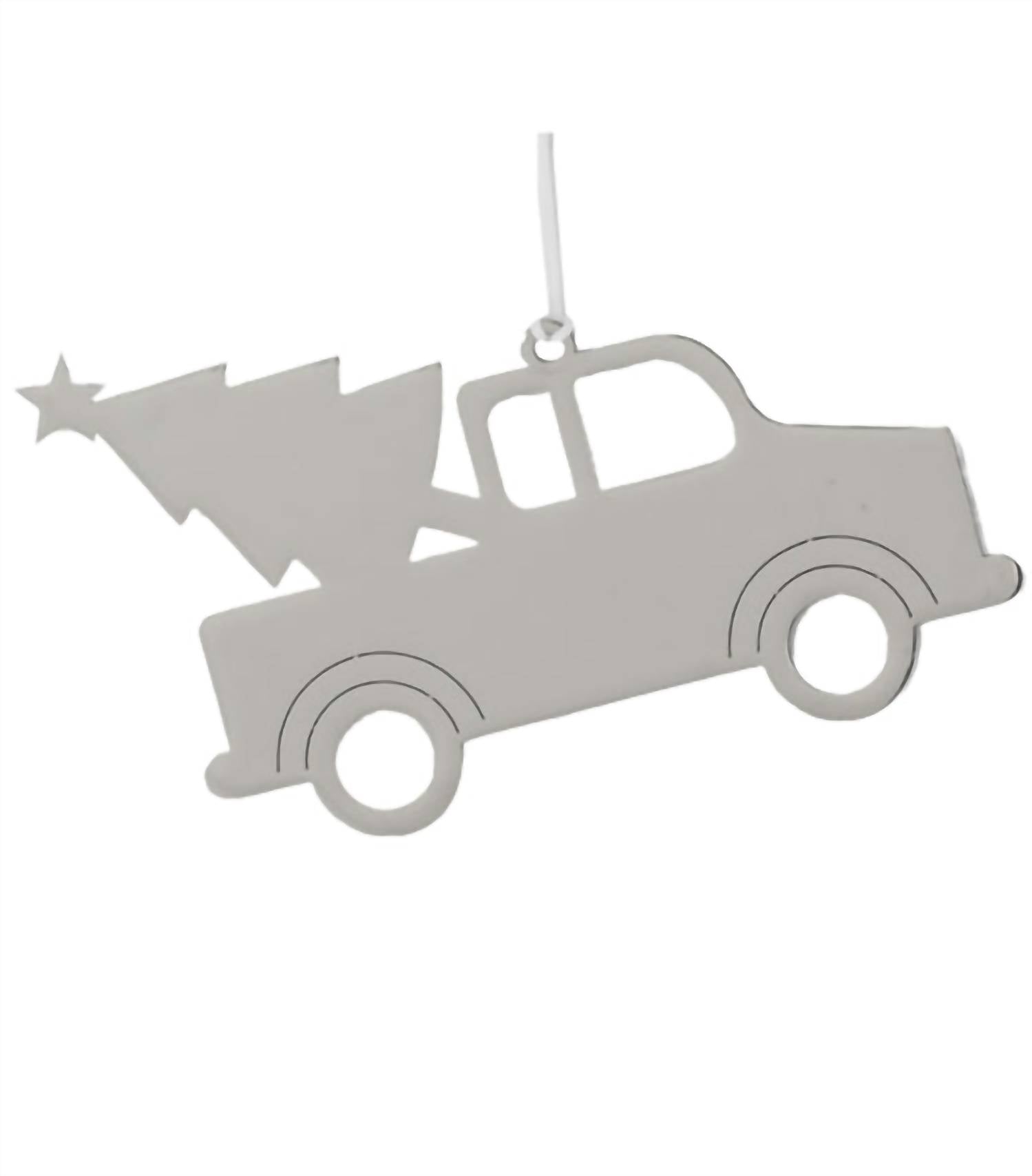 Creative Gifts International - Truck & Tree Ornament with Tassel