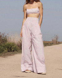 Shona Joy - RIBIERO HIGH WAISTED RELAXED PANTS