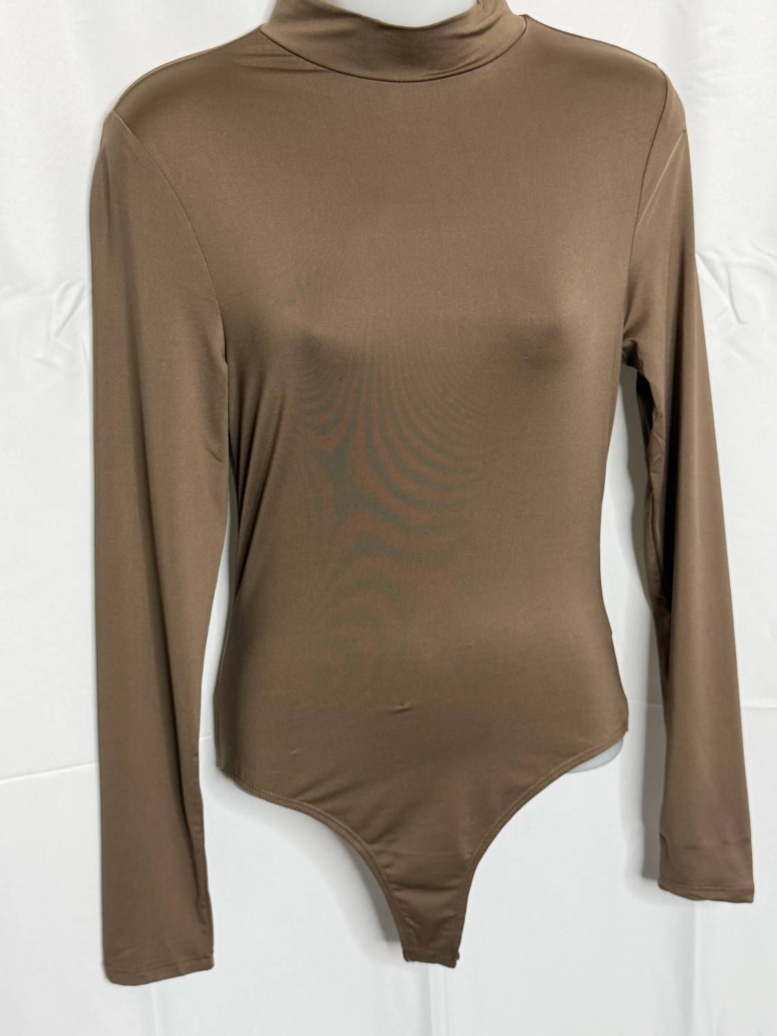 Tcec - Women's Cowlneck Long Sleeves Bodysuit