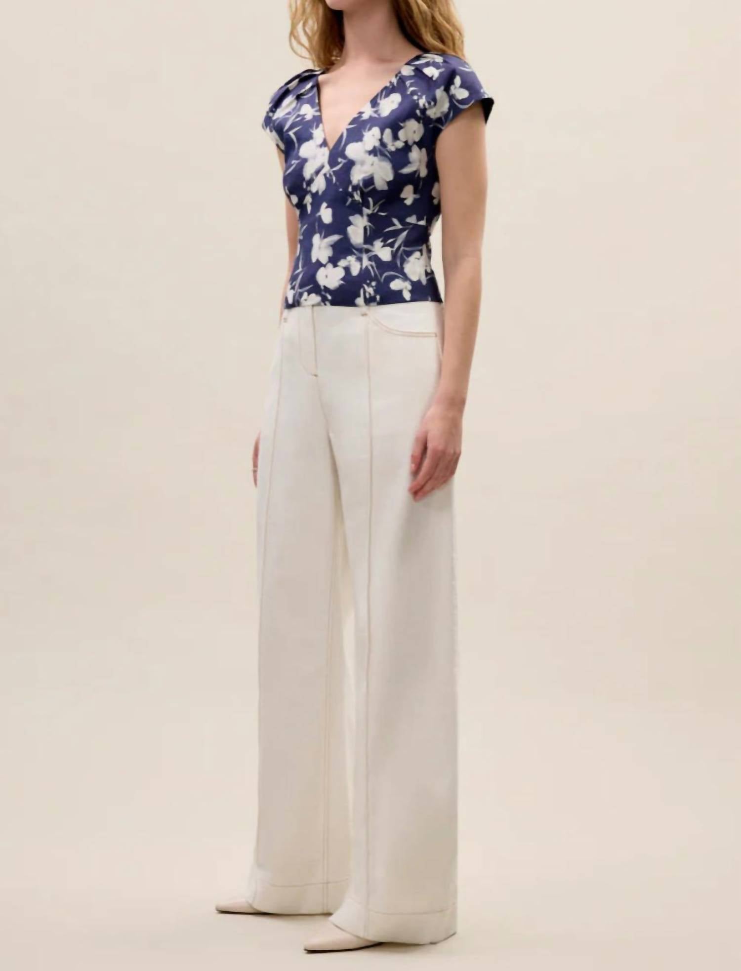Rebecca Taylor - Bea Linen Blouse