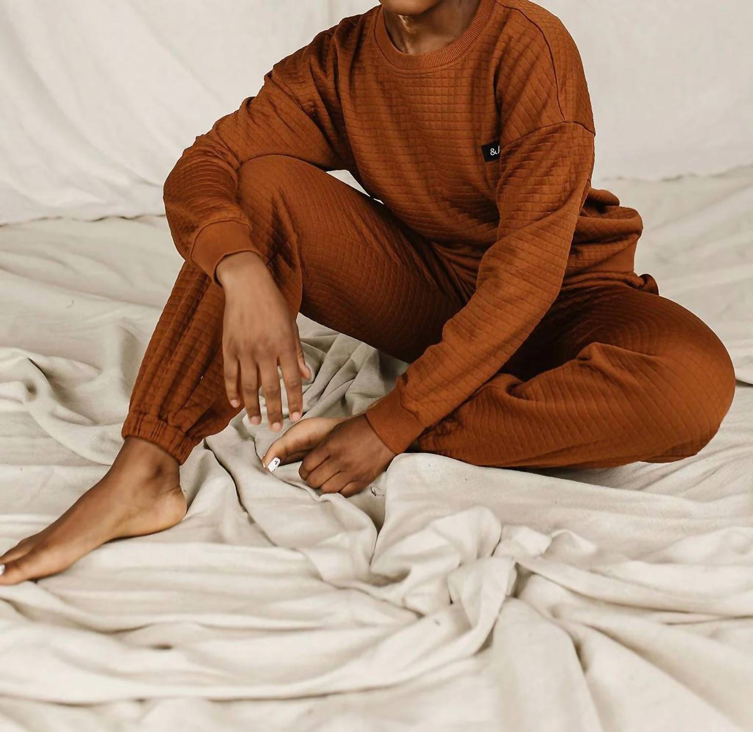 Ampersand Ave - Quilted Pullover Sweater