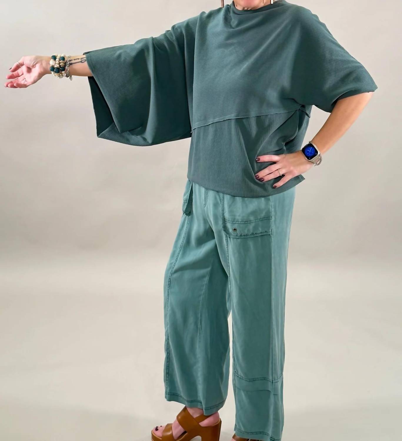 Xcvi - Asymmetrical Ribbed Knit Statement Top