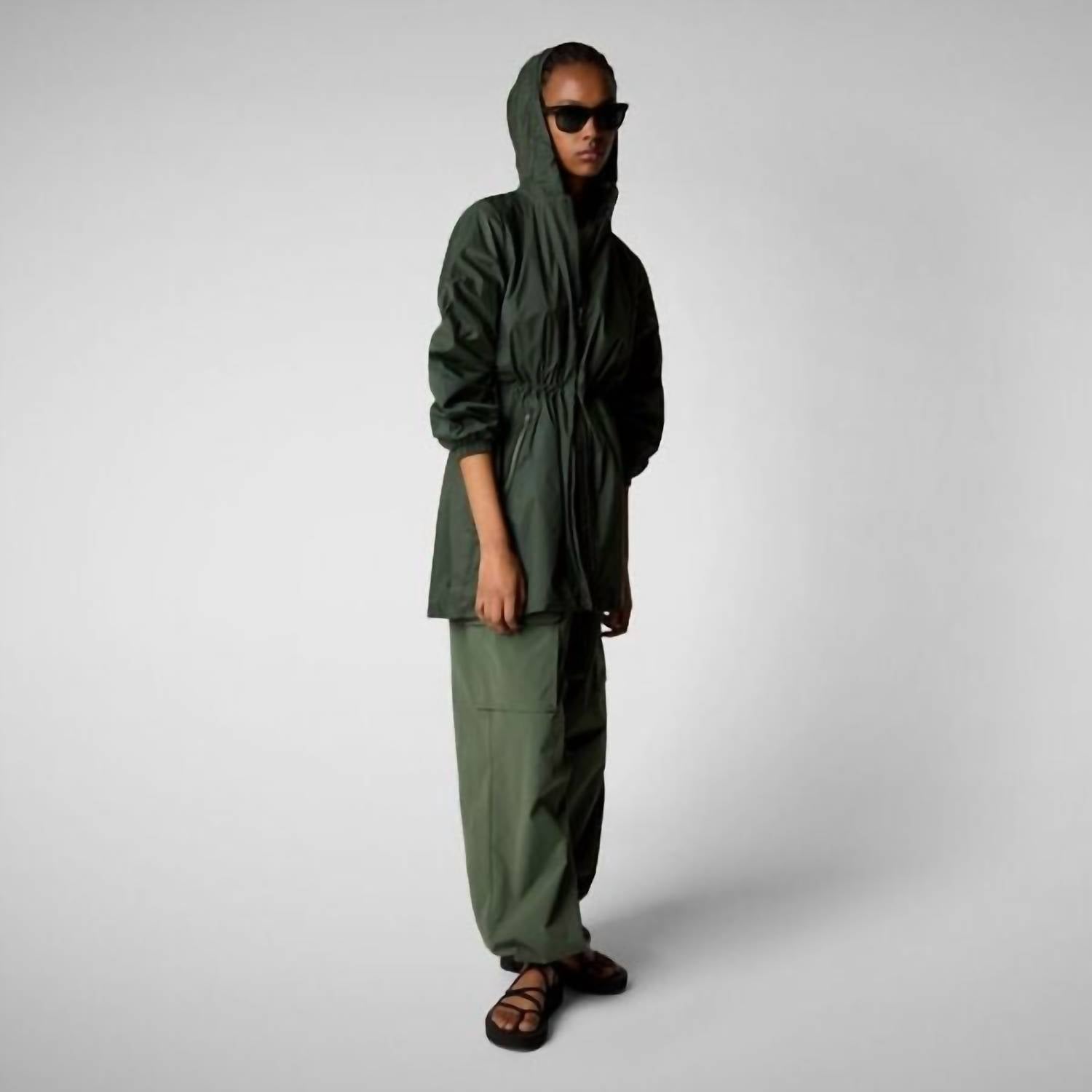 Save The Duck - Fleur Hooded Water Repellent Jacket