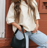 Olivaceous - Lauren Relaxed Short Sleeve Cotton Button Down