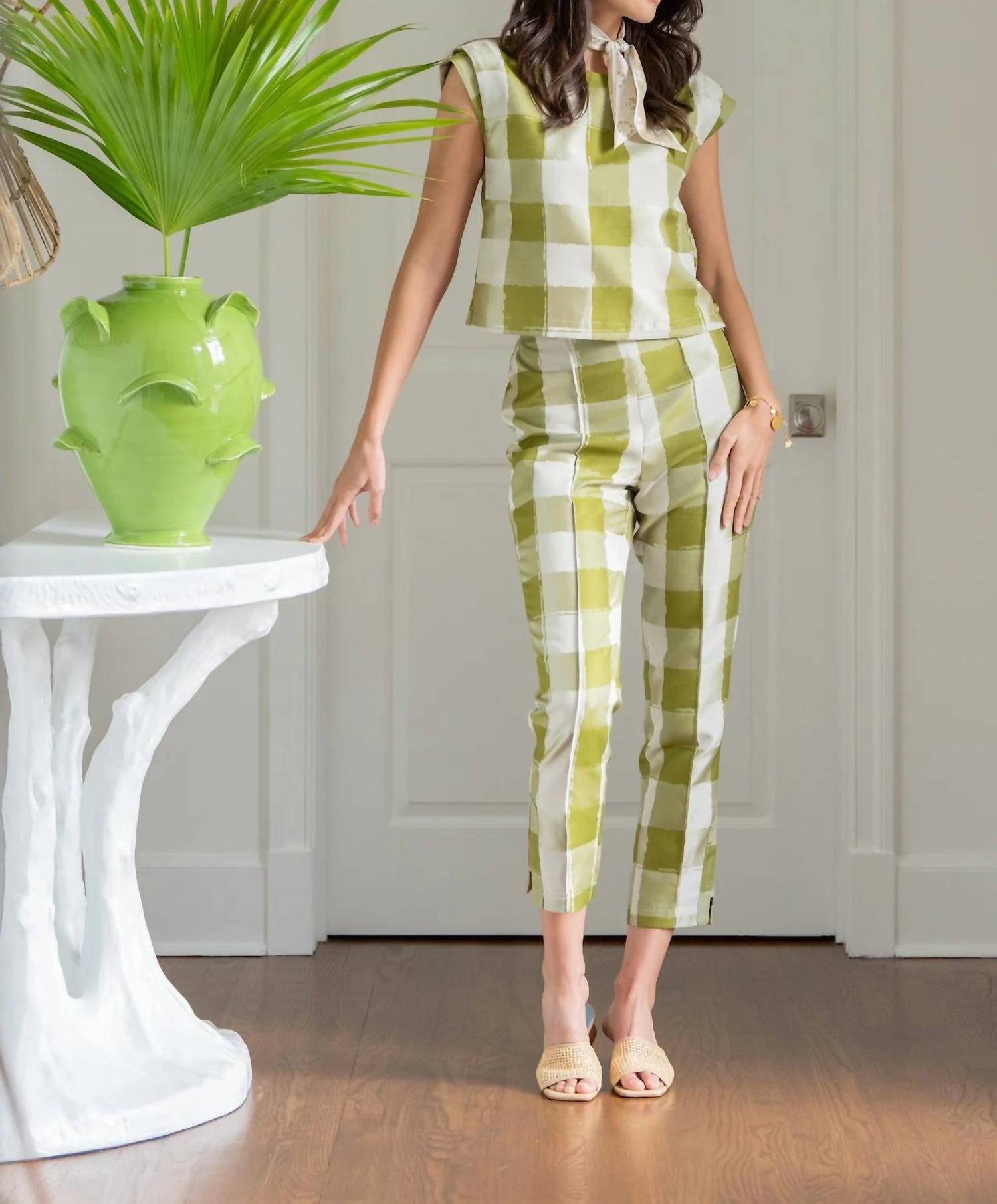Emily Mccarthy - High Rise Slim Pants