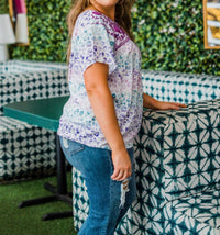 Layerz Clothing - Floral Embroidered Top