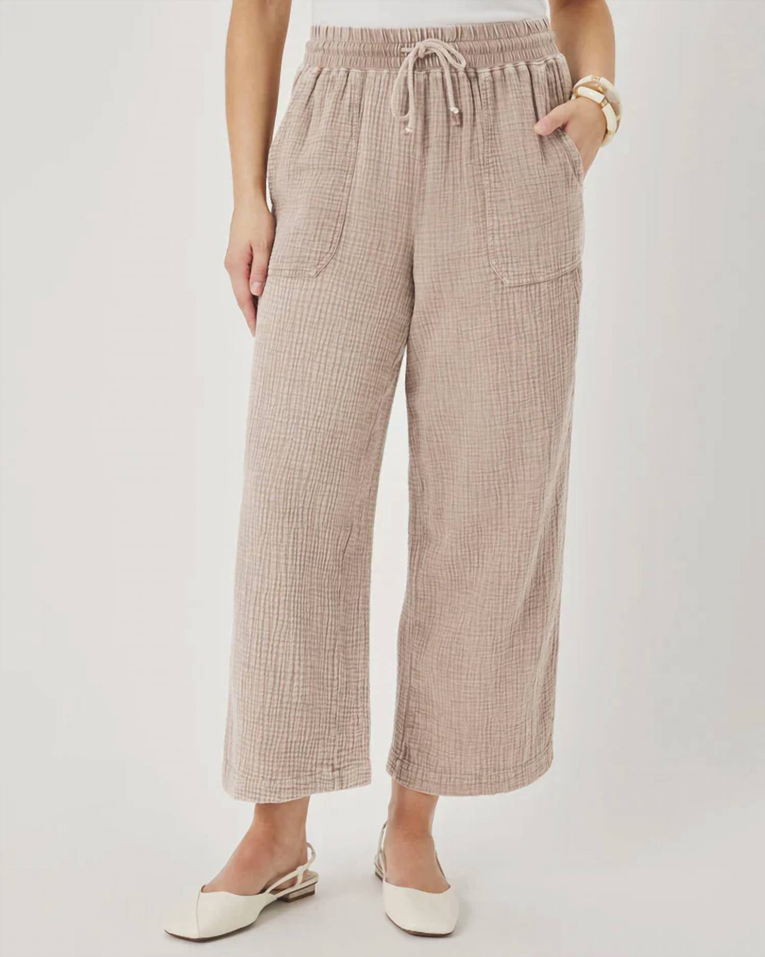 Splendid - Ava Gauze Wide Leg Pants