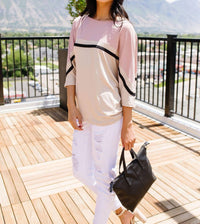 Coraline Colorblock Top
