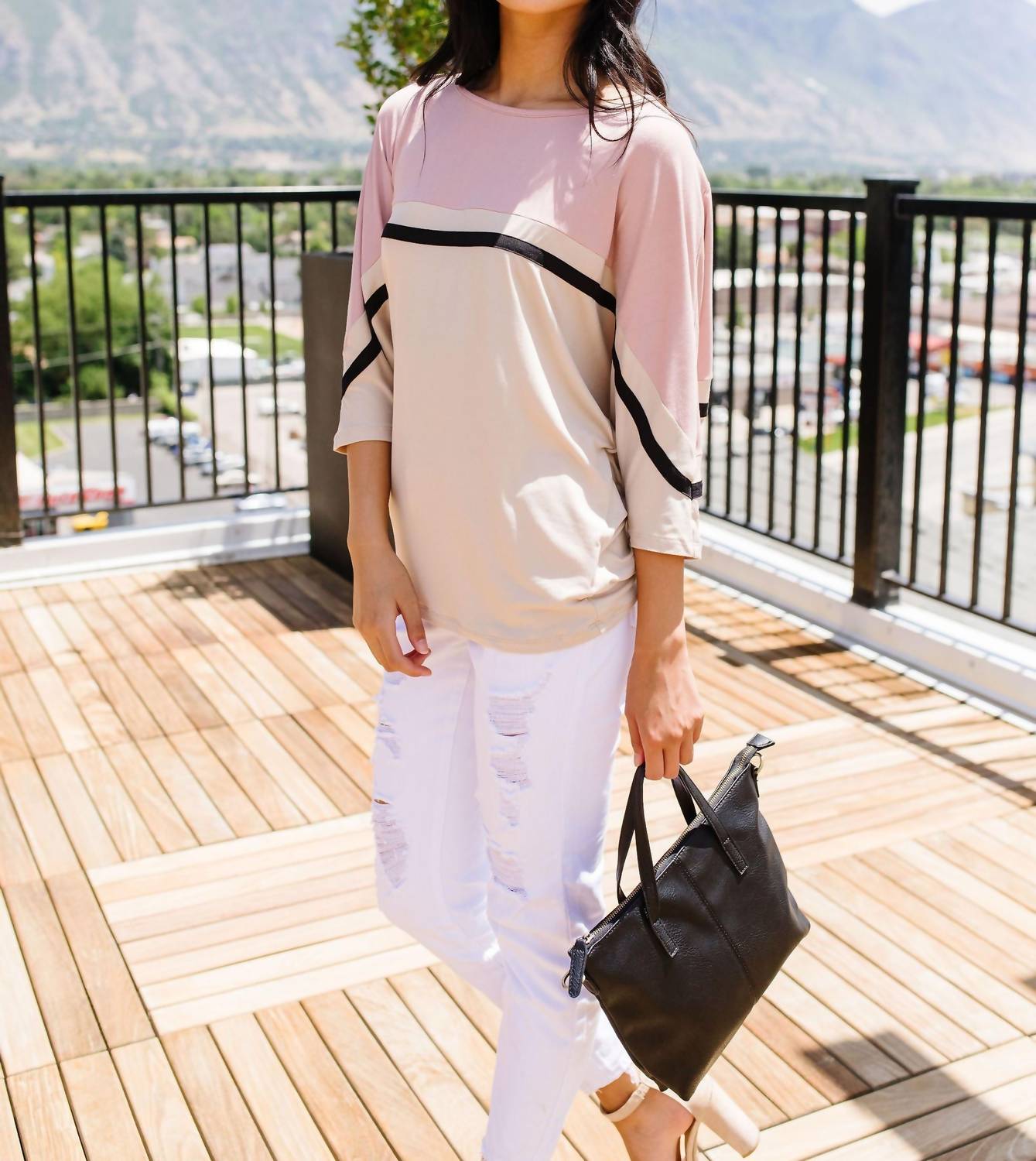 Coraline Colorblock Top
