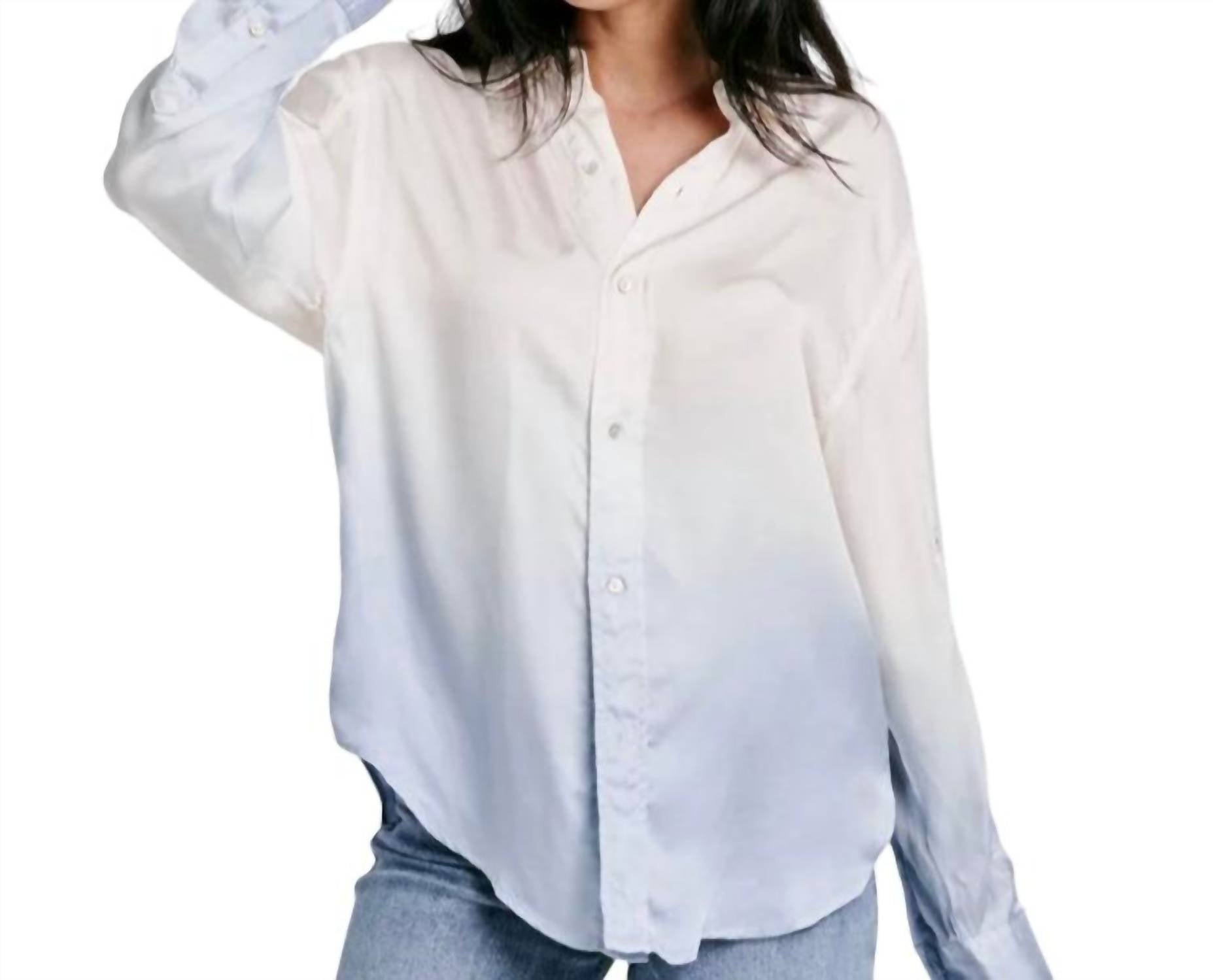 Dear John Denim - Lola Oversized Waterfall Blue Ombré Shirt