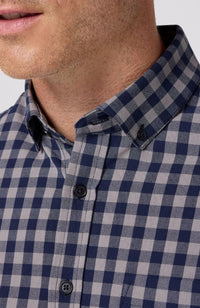 Mizzen + Main - City Flannel Trim Shirt