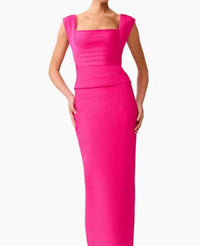 Elliatt - Naomi Fitted Top And Skirt Set