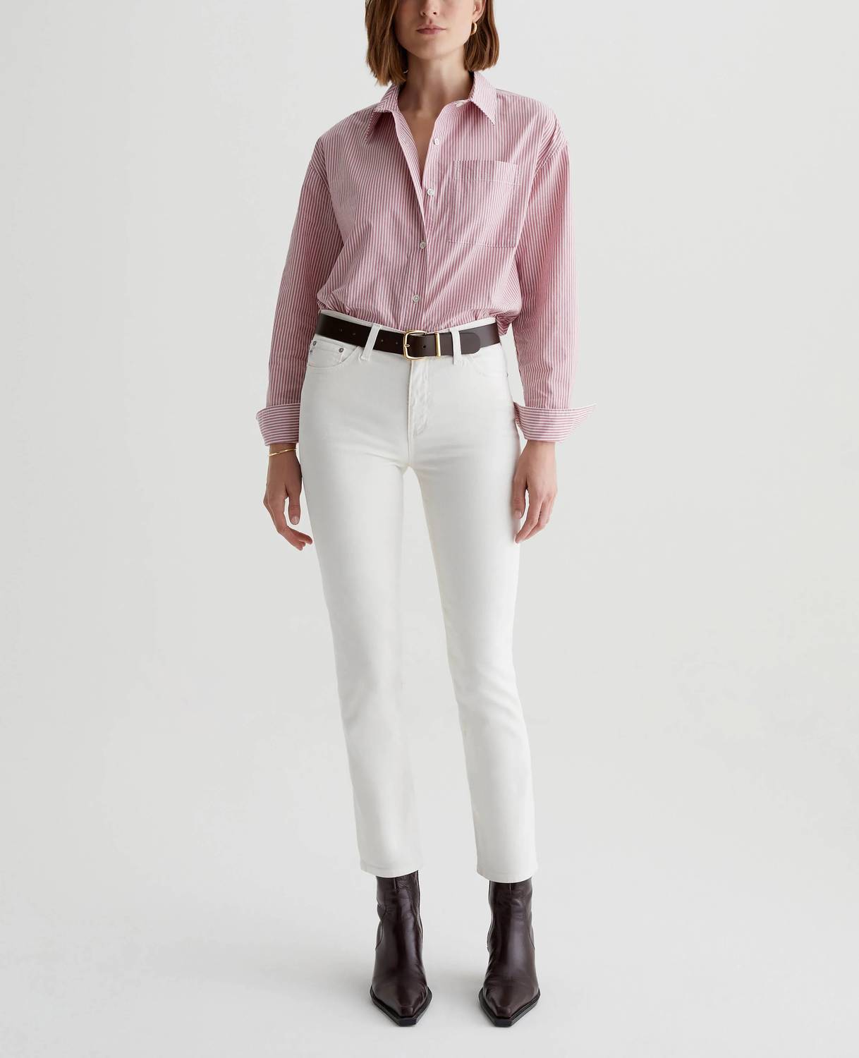 Ag Jeans - Mari Mid Rise Slim Straight Leg Jean
