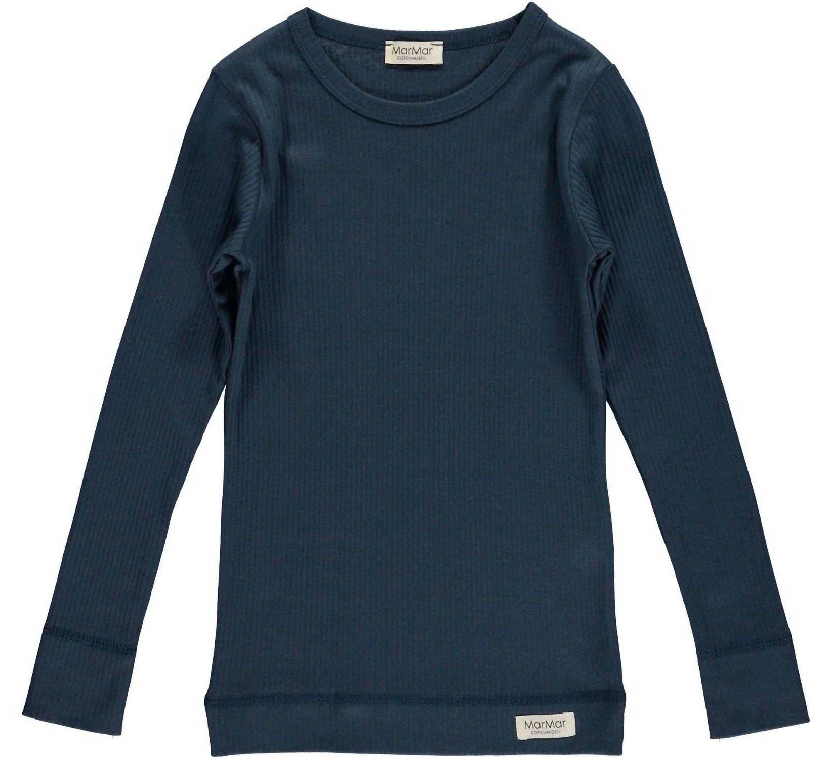 Kids Ribbed Long Sleeve Shirt