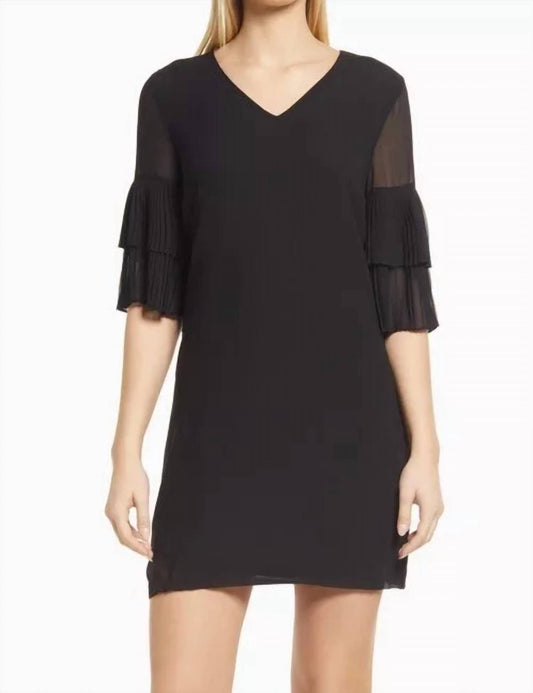 Sam Edelman - Tiered Ruffle Sleeve Shift Dress