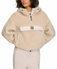 Starter - 1/4-zip Sherpa Pullover Hoodie