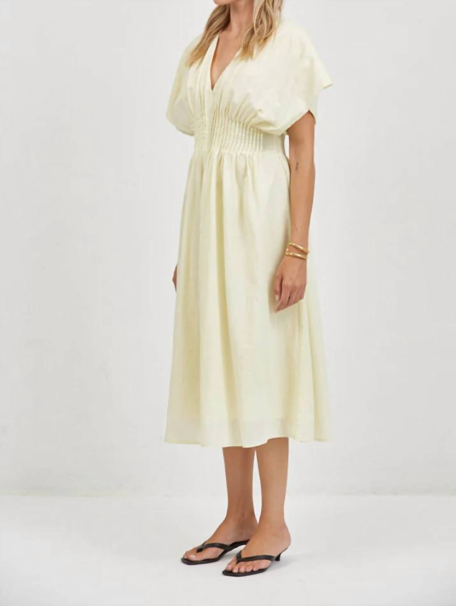 A.Ren - Madine Cinched Waist Dress