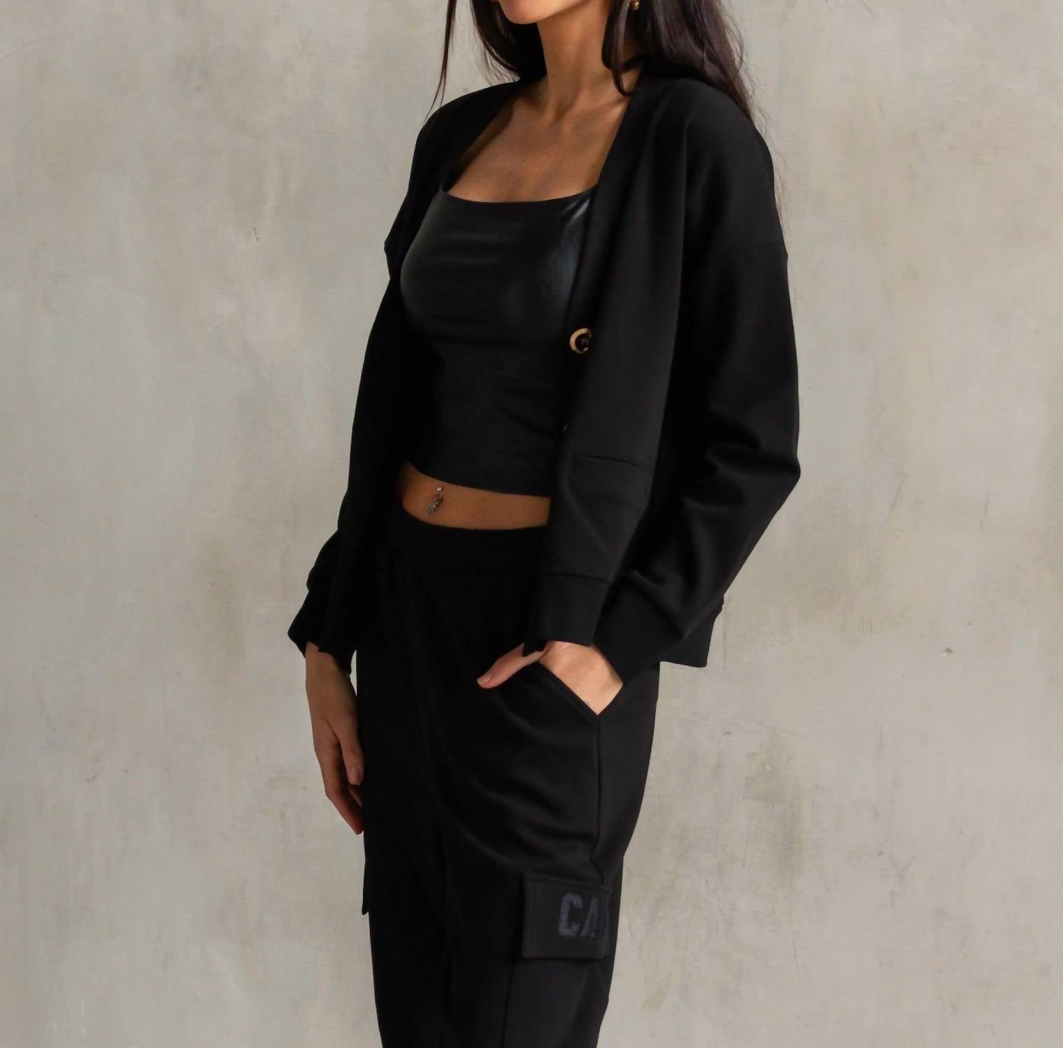 Care Tucker - Court Interlock Cardigan
