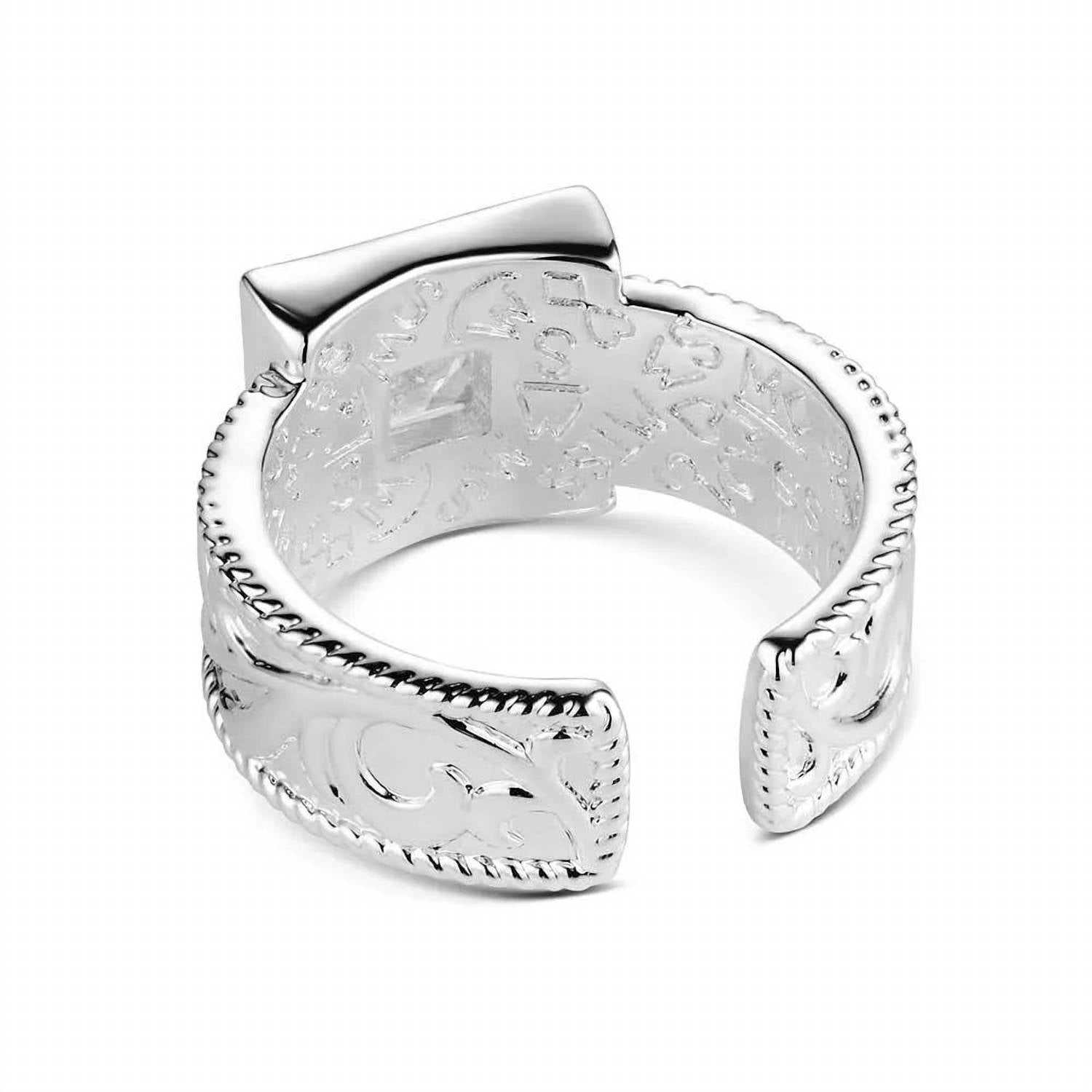 Montana Silversmiths - Women's Desert Whirl Engraved Ring