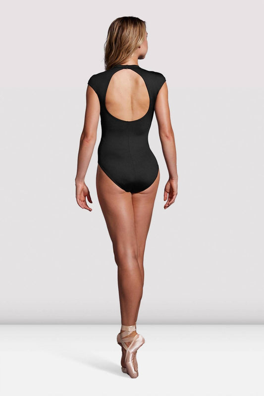Bloch - Mirella Label Cap Sleeve Open Back Leotard