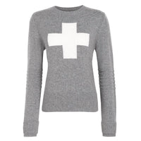 Alps And Meters - Original Cashmere Ski Race Knit Patrol Sweater