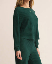 Z Supply - Elfie Rib Long Sleeve Top