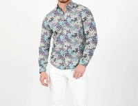 Eight X - Cool Breeze Floral Button Down Shirt