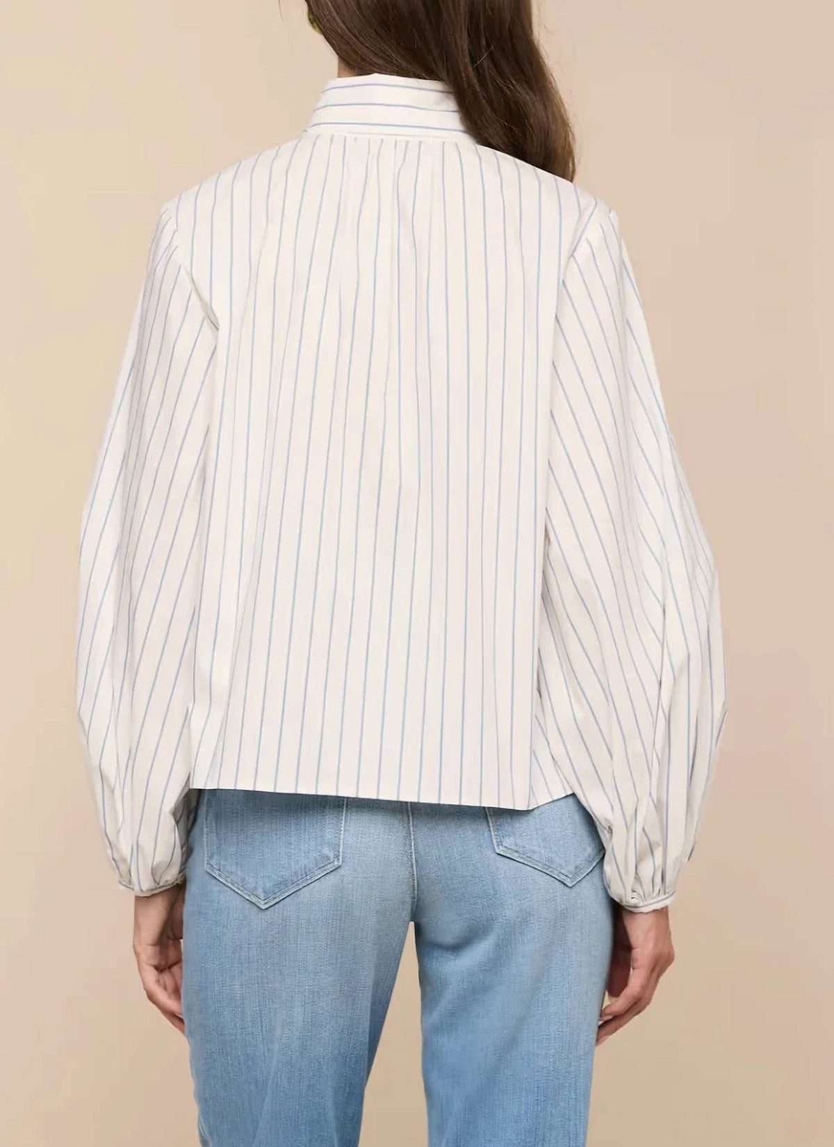 L'Agence - Deon Tie Neck Blouse