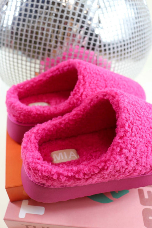 Mia - Women's Icee Sherpa House Slippers
