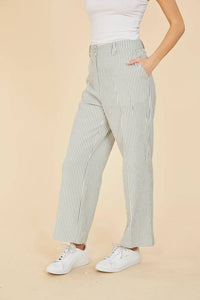 Dolce Cabo - Striped Seer Sucker Pants